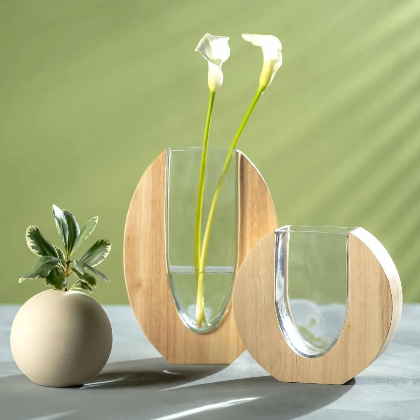 Vase LEGNO 19 cm
