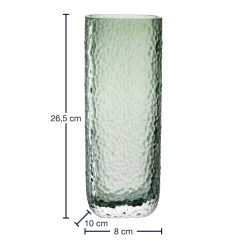 Vase MARTELLO 27 cm grün