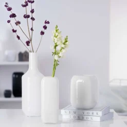 Vase MILANO 39 cm weiß
