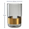 Vase SILENZIO 15 cm grau