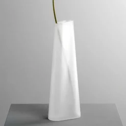 Vase TURNO 42 cm satiniert
