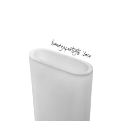 Vase TURNO 42 cm satiniert