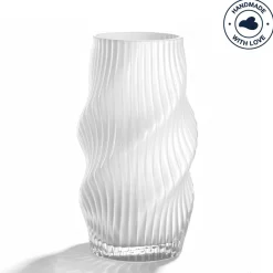 Vase VERDI 23 cm weiß