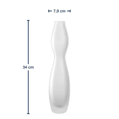 Vase VIVACE 34 cm satiniert