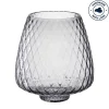 Windlicht GIULIA 20 cm grau